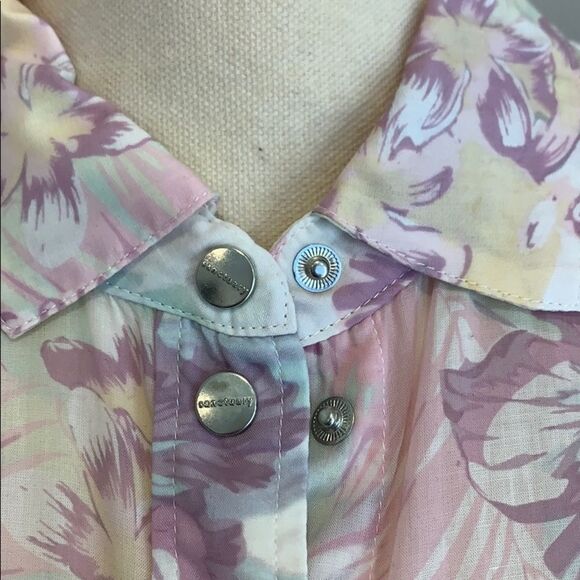 Sanctuary Floral Button Down Blouse - Picture 5 of 9